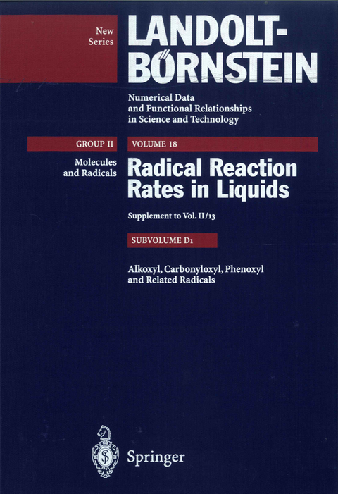 Alkoxyl, Carbonyloxyl, Phenoxyl, and Related Radicals - J.A. Howard, K. Lusztyk