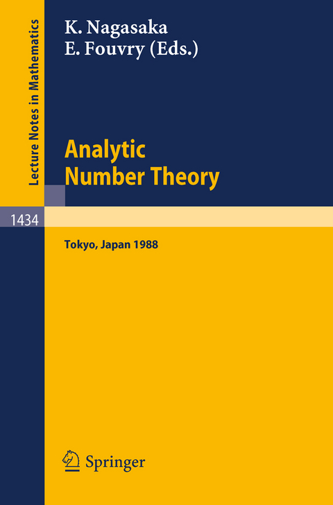 Analytic Number Theory - 