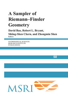 A Sampler of Riemann-Finsler Geometry - 