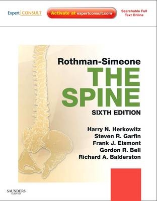 Rothman-Simeone The Spine - Harry N. Herkowitz, Steven R. Garfin, Frank J. Eismont, Gordon R. Bell