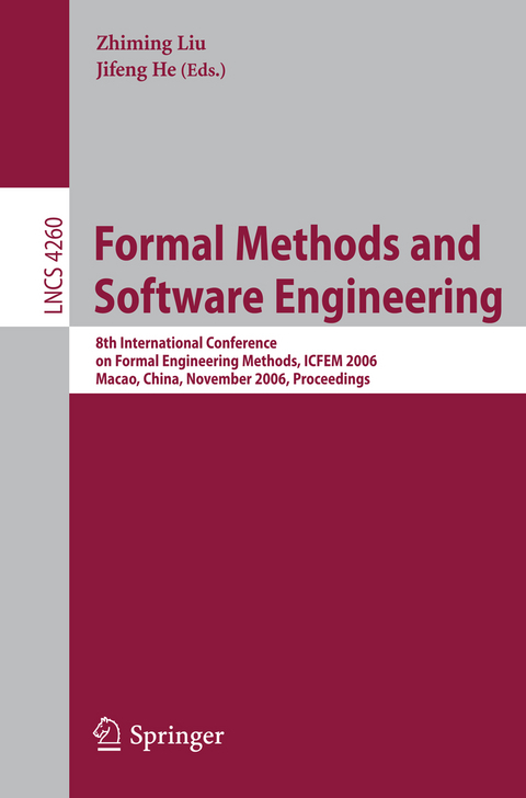 Formal Methods and Software Engineering - 