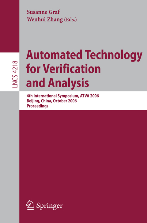 Automated Technology for Verification and Analysis - 