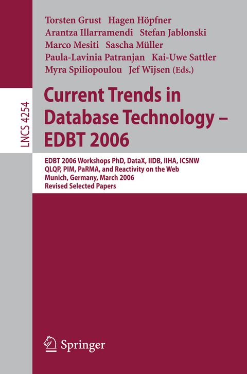 Current Trends in Database Technology - EDBT 2006 - 