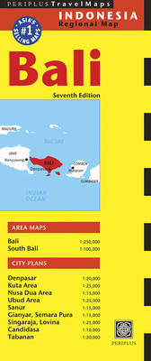 Bali Travel Map Seventh Edition - Periplus Editors