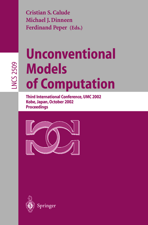 Unconventional Models of Computation - 