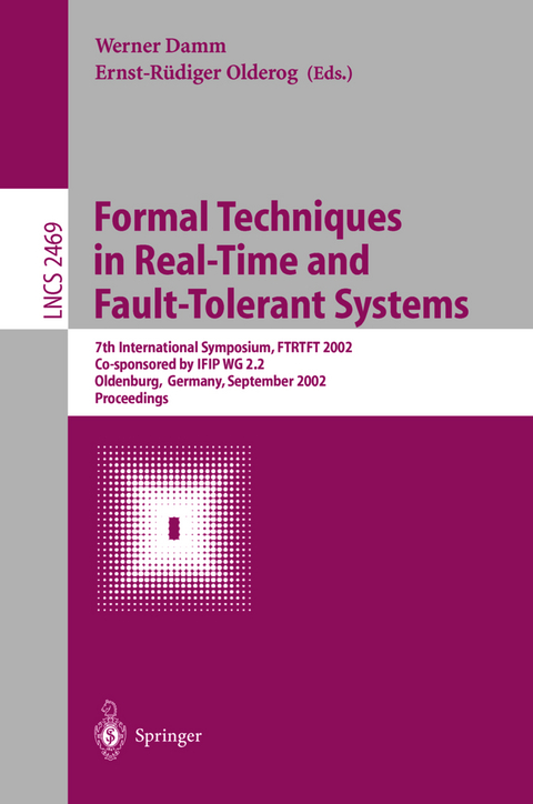 Formal Techniques in Real-Time and Fault-Tolerant Systems - 