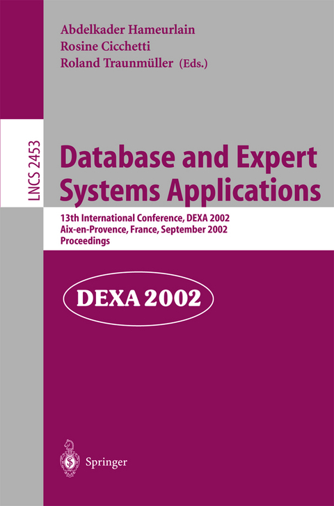 Database and Expert Systems Applications - 