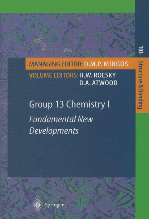 Group 13 Chemistry I - 