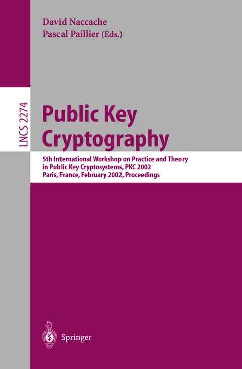 Public Key Cryptography - 