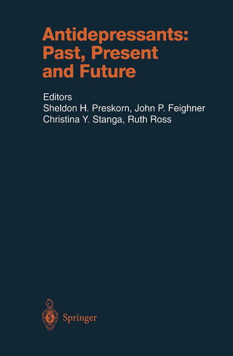 Antidepressants: Past, Present and Future - 