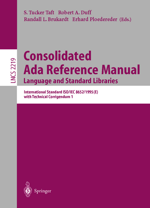 Consolidated Ada Reference Manual - 