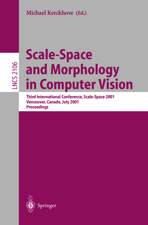 Scale-Space and Morphology in Computer Vision - 