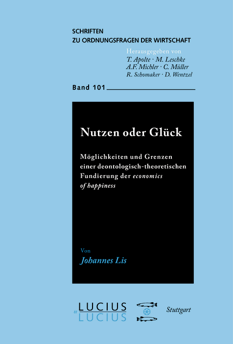 Nutzen oder Glück - Johannes Lis