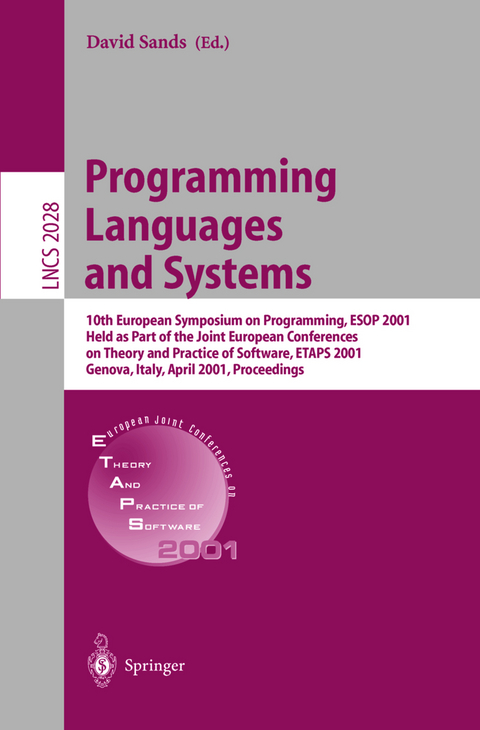 Programming Languages and Systems - 