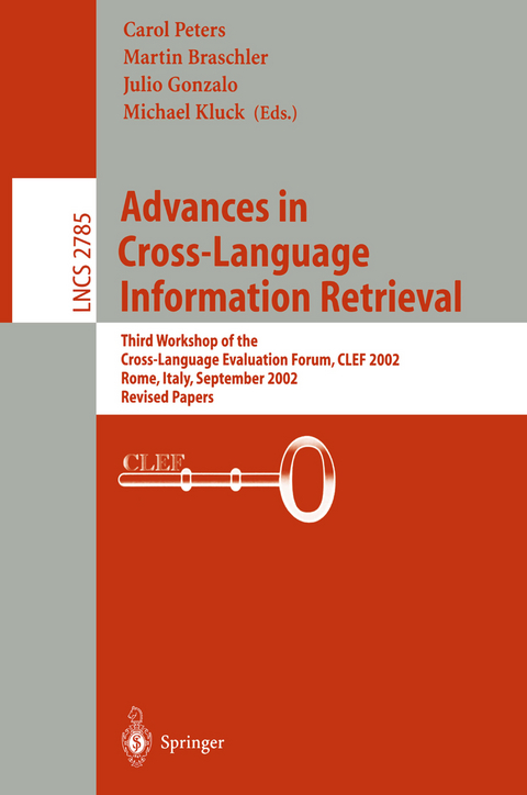 Advances in Cross-Language Information Retrieval - 