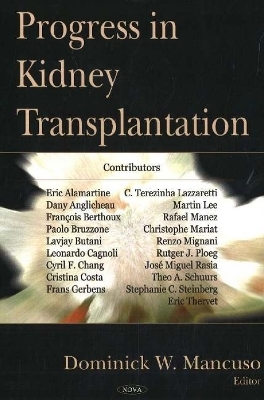 Progress in Kidney Transplantation - 