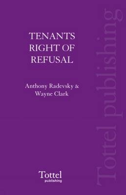 Tenant's Right of First Refusal - Anthony Radevsky, Wayne Clark