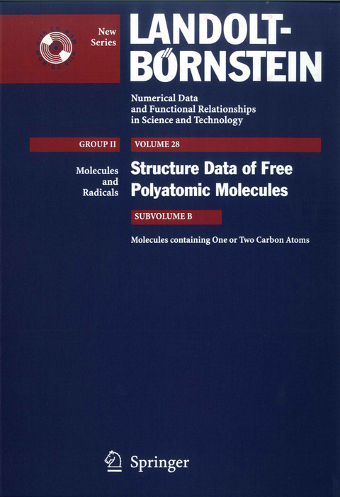 Molecules containing One or Two Carbon Atoms