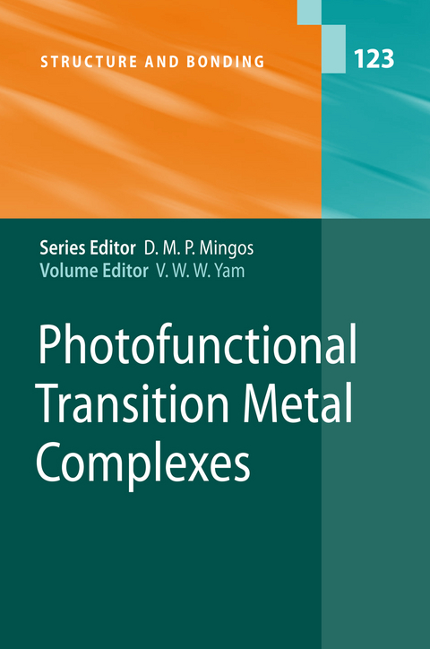 Photofunctional Transition Metal Complexes - 