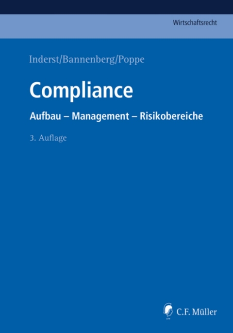 Compliance - Tobias Ackermann, Britta Bannenberg, Silvia C. Bauer, Sophie Luise Bings, Markus Böttcher, Markus Burckhardt, Björn Demuth, Alfred Dierlamm, Markus Eberhard, David Elshorst, Christina Fischer, Martina Flitsch, Hermann LL.M. Geiger, Anne-Catherine LL.M. Hahn, Marion Hanten, Mathias Hanten, Uwe Heim, Frank M. Hülsberg, Cornelia Inderst, Daniel Kaiser, Sebastian Lach, Jens C. Laue, Bernd Michael Lindner, Michael Bernd Peters, Sina Poppe, Eva Racky, Torsten Reich, Markus S. LL.M. Rieder, Christoph LL.M. Rieken, Frank Romeike, Alexander von Saenger, Joachim Schrey, Burkhard Schwenker, Fabian Stancke, Michael Steiner, Annke von Tiling, Stefan Weiss, Uta LL.M. Zentes