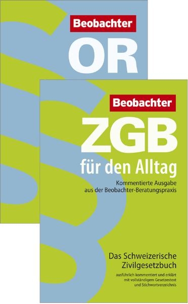 Buchset «OR und ZGB für den Alltag» - Irmtraud Bräunlich Keller, Urs Christen, Ulrich Knellwolf, Philippe Ruedin, Patrick Strub, Karin von Flüe