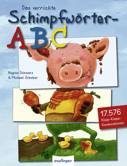 Das verrückte Schimpfwörter ABC - Mini-Ausgabe Display, Display mit 10 Ex. - Regina Schwarz