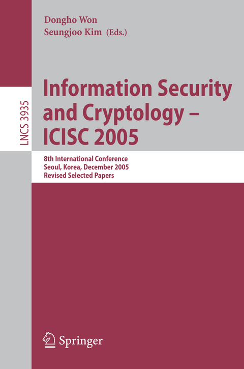 Information Security and Cryptology - ICISC 2005 - 