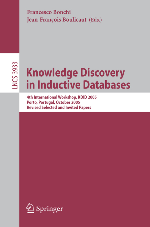 Knowledge Discovery in Inductive Databases - 