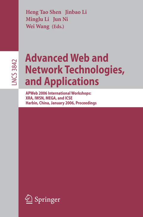 Advanced Web and Network Technologies, and Applications - 