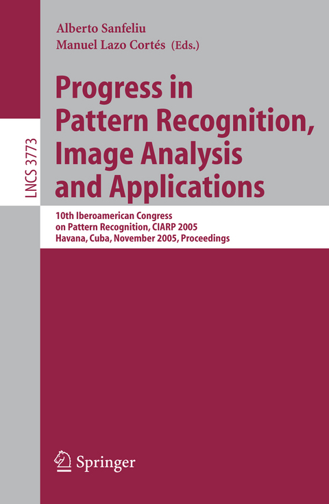 Progress in Pattern Recognition, Image Analysis and Applications - 