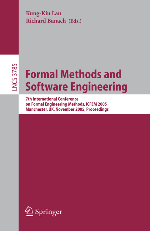 Formal Methods and Software Engineering - 