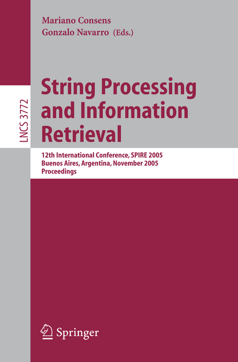 String Processing and Information Retrieval - 