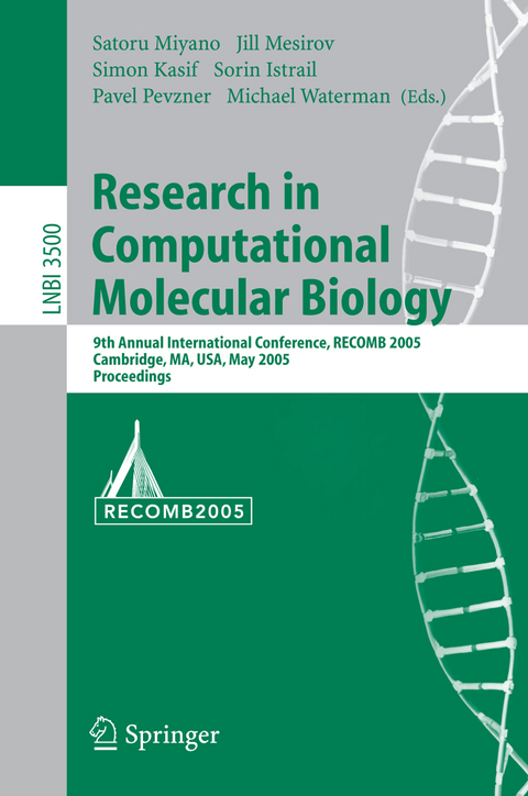 Research in Computational Molecular Biology - 