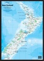 New Zealand A3 Map - 