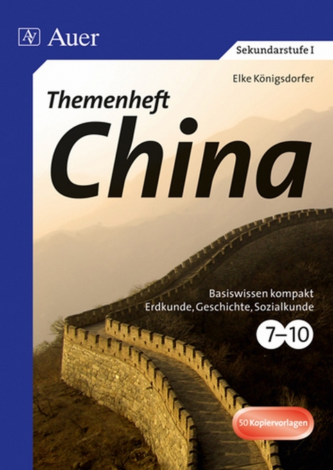 Themenheft China - Elke Königsdorfer