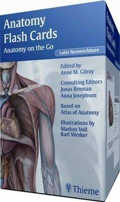 Anatomy Flash Cards - Anne M. Gilroy, Lawrence M. Ross, Erik Schulte, Brian R. MacPherson, Michael Schuenke