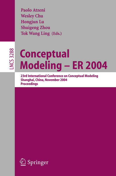 Conceptual Modeling - ER 2004 - 