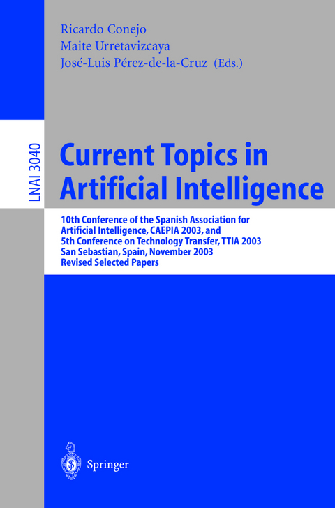 Current Topics in Artificial Intelligence - 