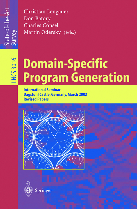 Domain-Specific Program Generation - 