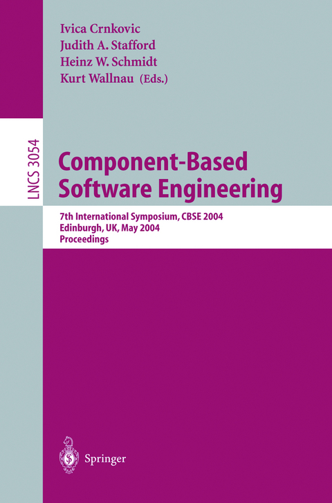 Component-Based Software Engineering - 