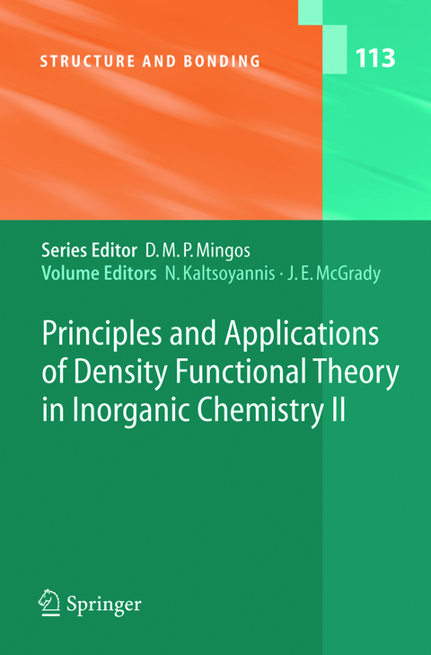 Principles and Applications of Density Functional Theory in Inorganic Chemistry II - 