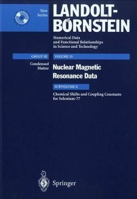 Chemical Shifts and Coupling Constants for Selenium-77 - H. Duddeck