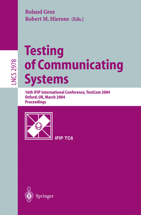 Testing of Communicating Systems - 