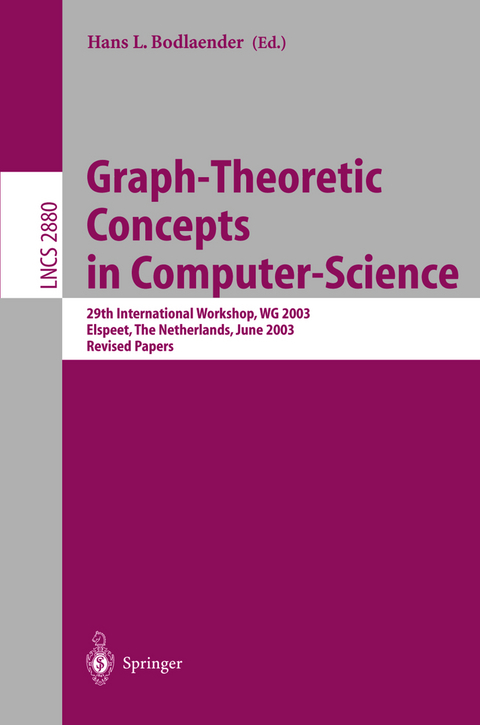 Graph-Theoretic Concepts in Computer Science - 