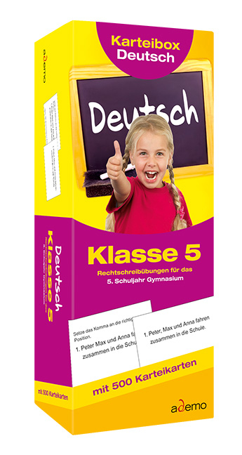 Karteibox Deutsch, Klasse 5