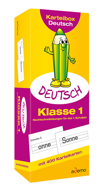 Karteibox Deutsch, Klasse 1