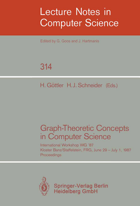 Graph-Theoretic Concepts in Computer Science - 