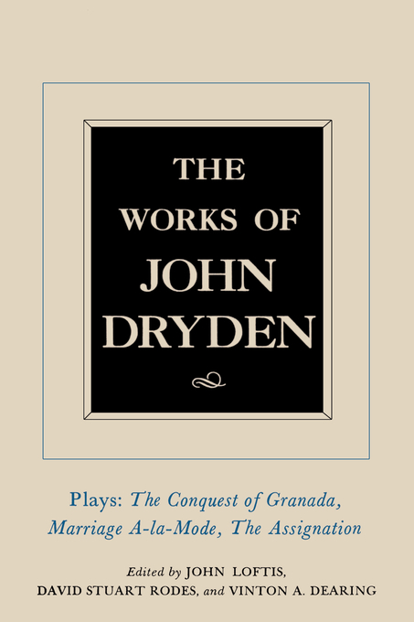 The Works of John Dryden, Volume XI - John Dryden