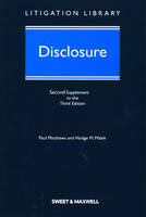 Disclosure - Hodge Malek QC, Paul Matthews