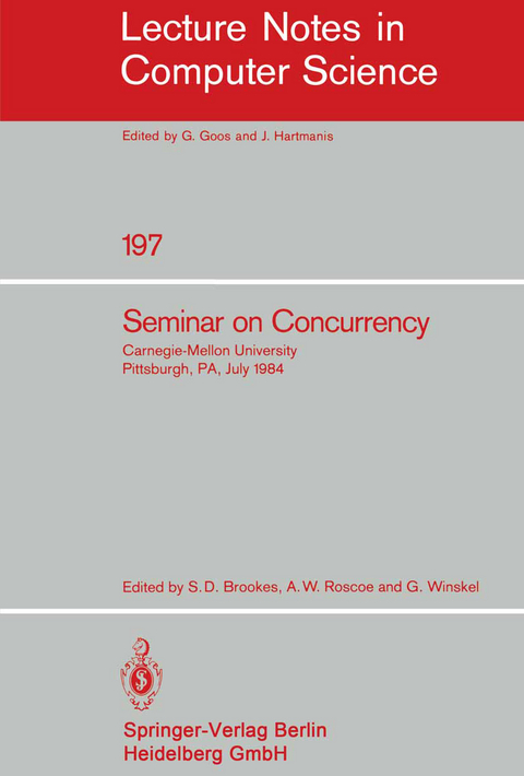 Seminar on Concurrency - 